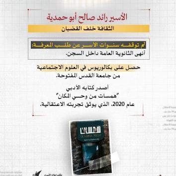 رائد أبو حمدية.. أسيرٌ يقاوم الموت بصمت خلف القضبان