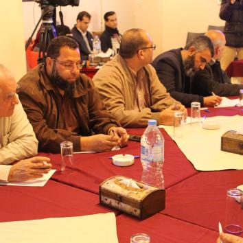 صور ورشة عمل حول آليات التصدي للهجمة الشرسة التي يتعرض لها الأسرى في سجون الاحتلال