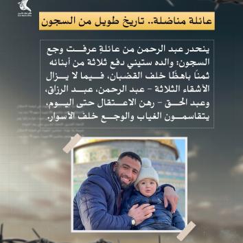 عبد الرحمن خدرج.. مسلسل اعتقالاتٍ دوّارة وآلام غيابٍ متواصل