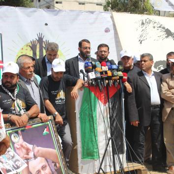 مؤتمر صحفي  - إضراب الحرية والكرامة 2017