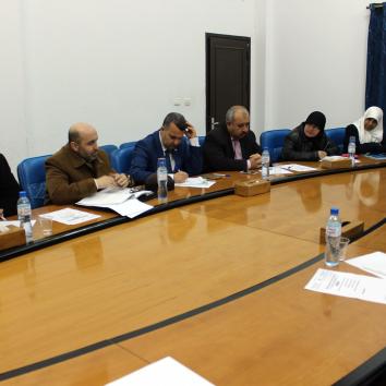 صور مشاركة مكتب إعلام الأسرى في ورشة عمل نظمها المجلس التشريعي الفلسطيني