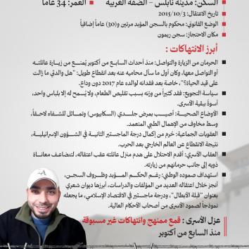 عزل الأسرى قمع ممنهج وانتهاكات غير مسبوقة